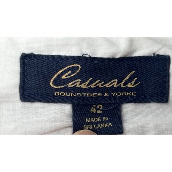 Roundtree Yorke Casuals Shorts Cargo Men Dusty Brown Size 43 Straight Fit New - Picture 4 of 11